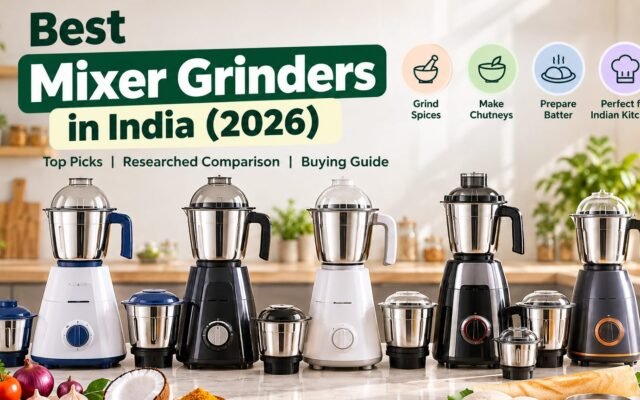 Best mixer grinders in India 2026 buying guide